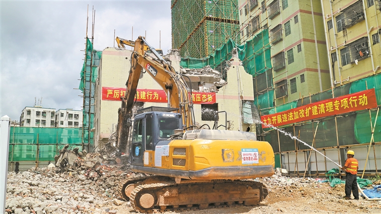 這塊地原來是小區建設時的臨時用地